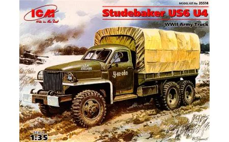 ICM 1:35 - Studebaker US6 U4, WWII Army Truck