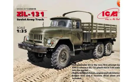 ICM 1:35 - ZiL-131, Soviet Army Truck