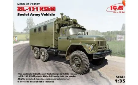 ICM 1:35 - ZiL-131 KShM, Soviet Army Vehicle