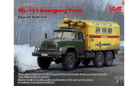 ICM 1:35 - ZiL-131 Emergency Soviet Vehicle