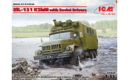 ICM 1:35 - ZiL-131 KShM with Soviet Drivers