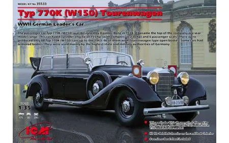 ICM 1:35 - Typ 770K (W150) Tourenwagen, DE Leader"s Car
