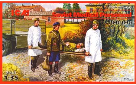 ICM 1:35 - Soviet Medical Personnel (1943-1945) 4 Figs
