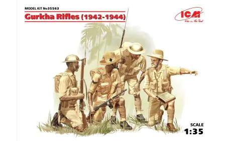 ICM 1:35 - Gurkha Rifles (1944) 4 Figs
