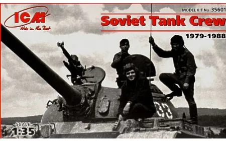 ICM 1:35 - Soviet Tank Crew (1979-1988) 4 Figs