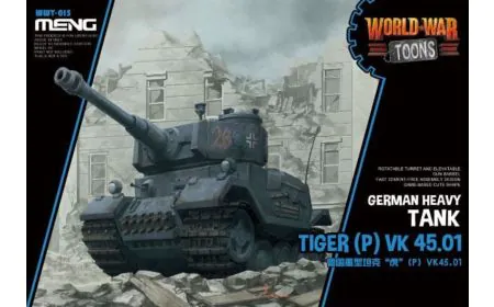 Meng Model - German Heavy Tank Tiger (p) VK 45.01
