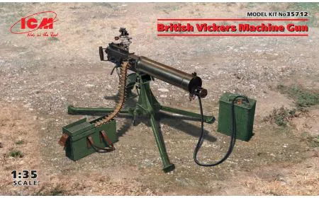 ICM 1:35 - British Vickers Machine Gun (100% new molds)