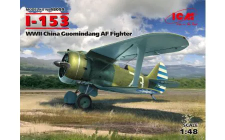 ICM 1:48 - I-153, WWII China Guomindang AF Fighter