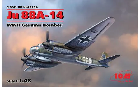 ICM 1:48 - Ju 88A-14, WWII German Bomber