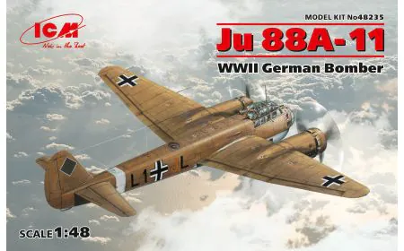 ICM 1:48 - Ju 88A-11, WWII German Bomber