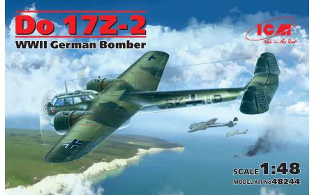 ICM 1:48 - Do 17Z-2, WWII German Bomber