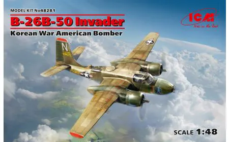ICM 1:48 - B-26B-50 Invader Korean War American Bomber