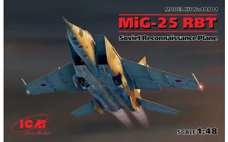 ICM 1:48 - MiG-25 RBT, Soviet Reconnaissance Plane