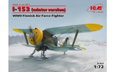 ICM 1:72 - I-153 , WWII Finnish Air Force Fighter