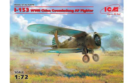 ICM 1:72 - I-153, WWII China Guomindang AF Fighter