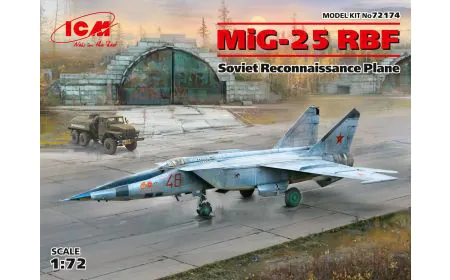 ICM 1:72 - MiG-25 RBF, Soviet Reconnaissance Plane