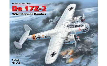 ICM 1:72 - Do 17Z-2, WWII German Bomber