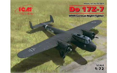 ICM 1:72 - Do 17Z-7, WWII German Night Fighter