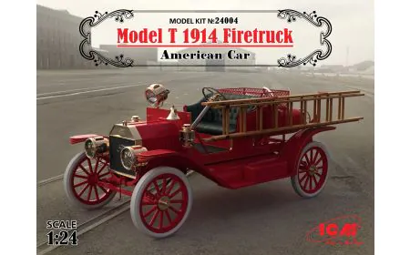 ICM 1:24 - Model T 1914 Firetruck, American Car