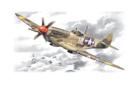 ICM 1:48 - Spitfire Mk.VIII, WWII USAAF Fighter