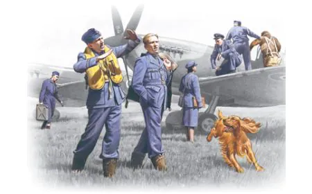 ICM 1:48 - RAF Pilots and Ground Personnel (1939-1945