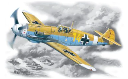 ICM 1:48 - Messerschmitt Bf 109F-4Z/Trop
