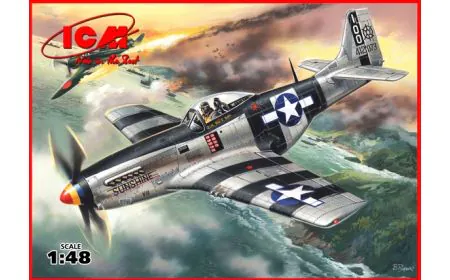 ICM 1:48 - Mustang P-51K, WWII American Fighter