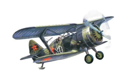 ICM 1:72 - I-15 bis, WWII Soviet Biplane Fighter