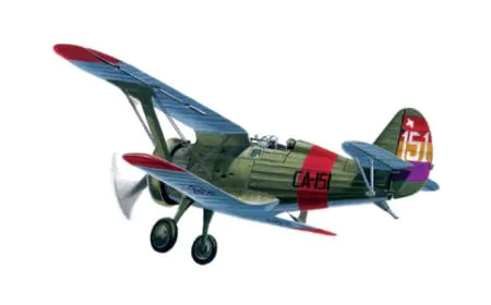 ICM 1:72 - I-15 "Chato", ES Air Force Biplane Fighter