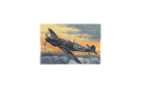 ICM 1:72 - Messerschmitt Bf 109E-4, WWII Night Fighter