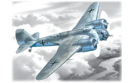 ICM 1:72 - Avia B-71, WWII German Air Force Bomber