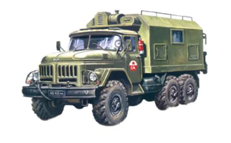 ICM 1:72 - ZiL-131, Command Vehicle