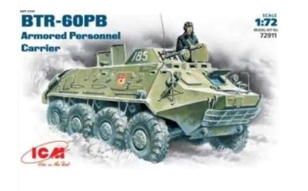 ICM 1:72 - BTR-60PB, Armoured Personnel Carrier