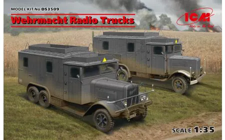 ICM Diorama 1:35 -Wehrmacht Radio Trucks