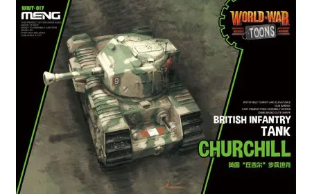 Meng Model - British Infantry Tank Churchill (Cartoon)