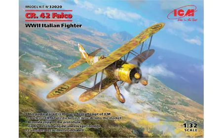 ICM 1:32 - CR. 42 Falco, WWII Italian Fighter
