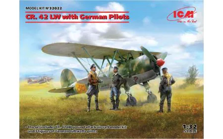ICM 1:32 - CR. 42 LW with German Pilots