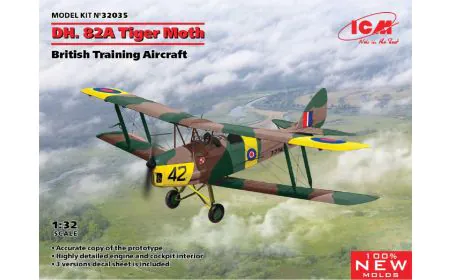 ICM 1:32 - DH.82A Tiger Moth (British Trainer)