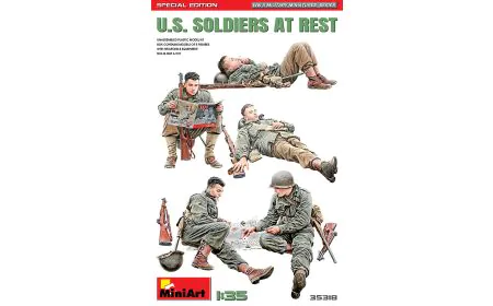 Miniart 1:35 - US Soldiers at Rest (Sepcial Edition)