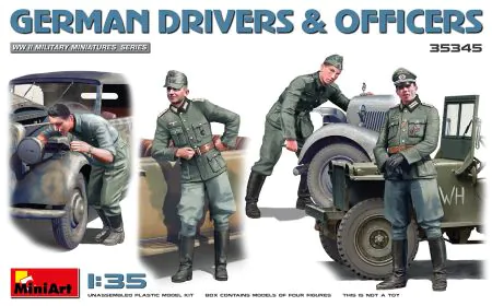 Miniart 1:35 - German Drivers and Officers