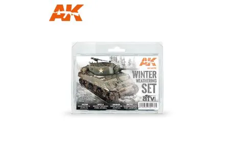 AK Interactive Set - Winter Weathering Set
