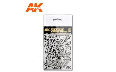 AK Interactive - Flexible Air Brush Stencil (1/20 1/24 1/35)