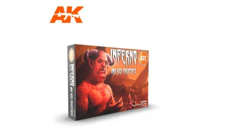 AK Interactive Set - Inferno and Red Creatures
