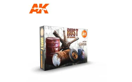 AK Interactive Set - Rust Set