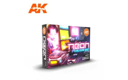 AK Interactive Set - Neon Colors Set