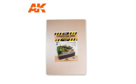 AK Interactive - Extruded Foam 30mm A4 Size