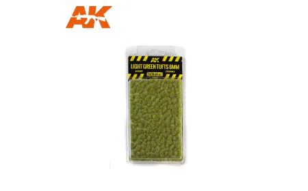 AK Interactive - Light Green Tufts 6mm