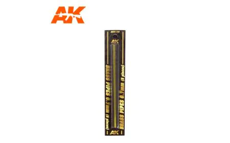 AK Interactive - Brass Pipes 0,7mm, 5 units