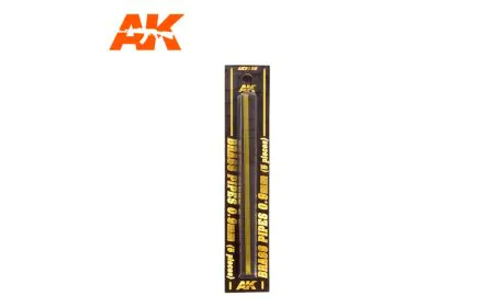 AK Interactive - Brass Pipes 0,9mm, 5 units