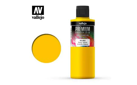 AV Vallejo Premium Color - 200ml - Opaque Basic Yellow